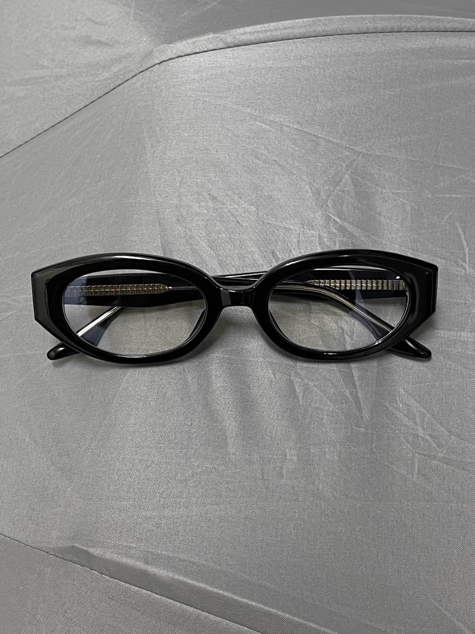 受注制【Chikashitsu +】square frame eyewear (2color) / 【チカシツプラス】スクエアフレームアイウェアーメガネ