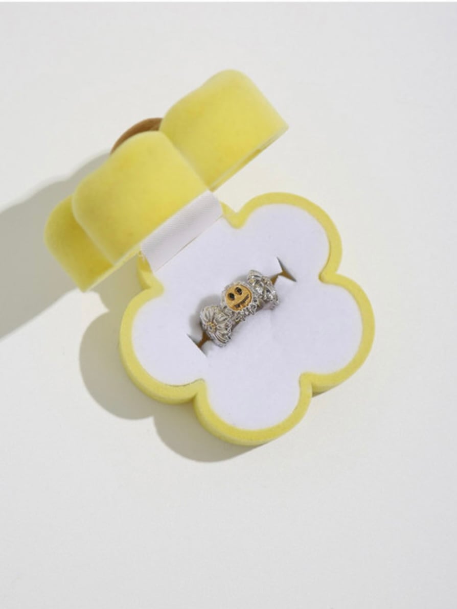 【MISTER CHILD】SMILE RING(SILVER92.5, 18K GOLD, DIAMOND)