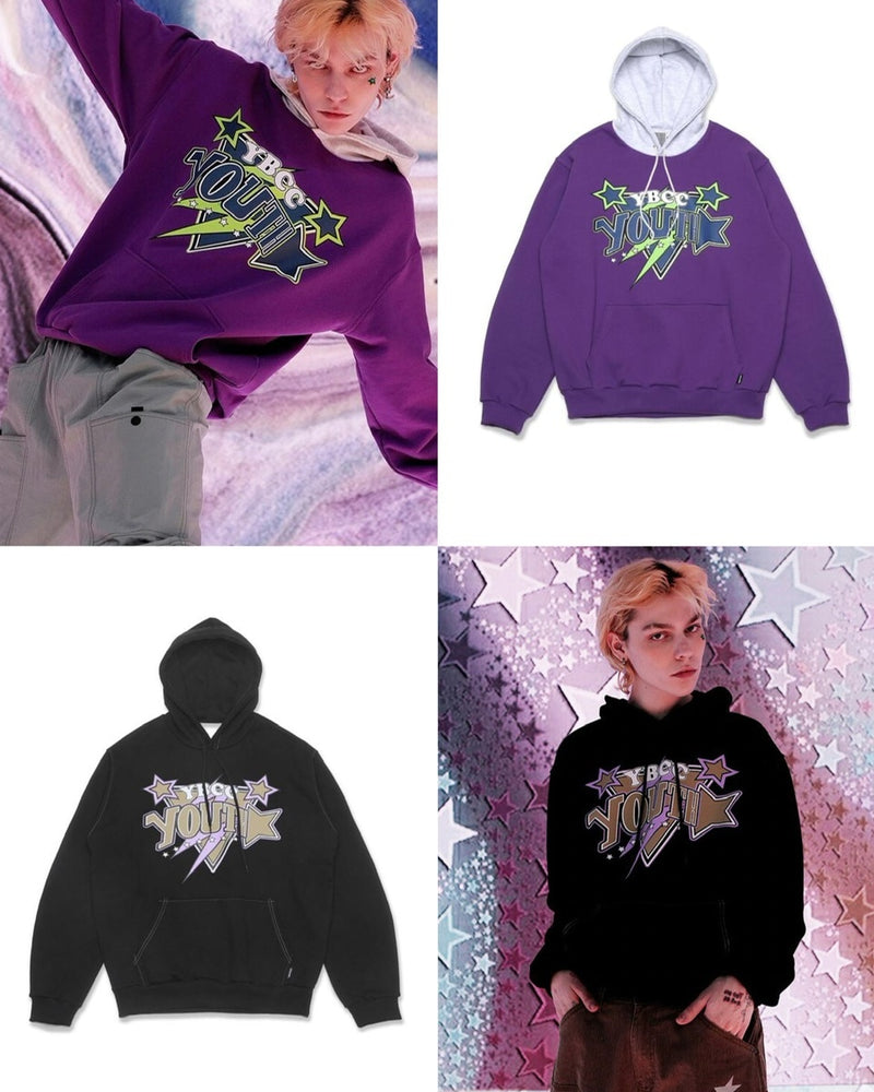 【YOUTHBATH】Wild Graphic Hooded Sweatshirt