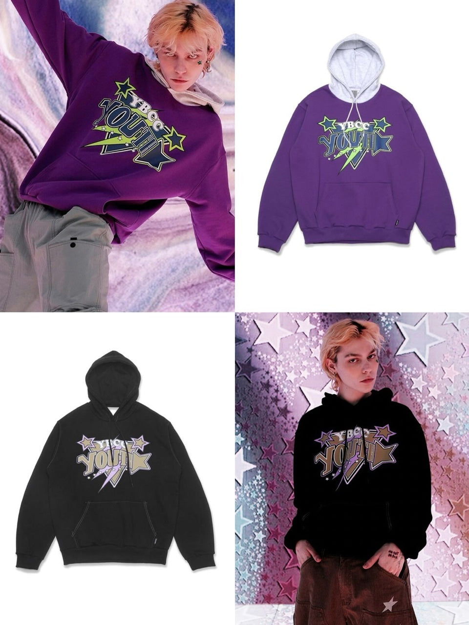 【YOUTHBATH】Wild Graphic Hooded Sweatshirt