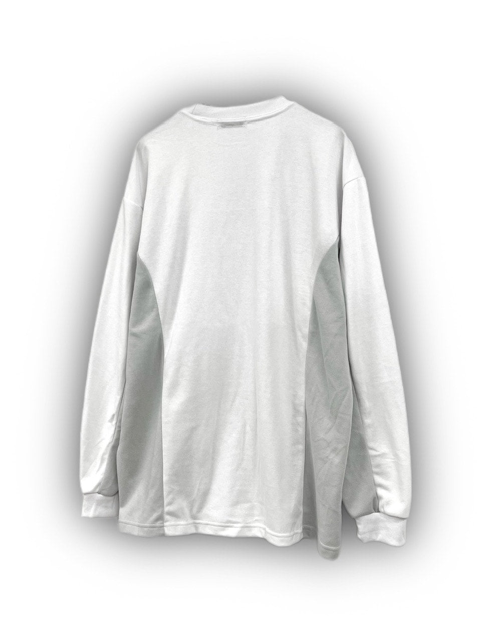 受注制【Never mind the XU】bi-color long sleeve tee (2color)