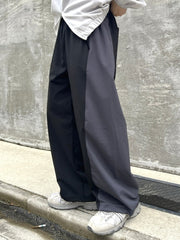 受注制【youll】bi-color banding pants (2color)