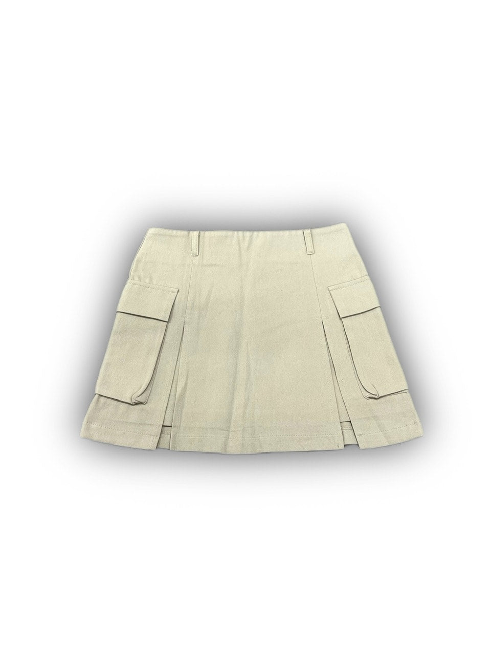 受注制【Never mind the XU】pocket cargo skirt (3color)