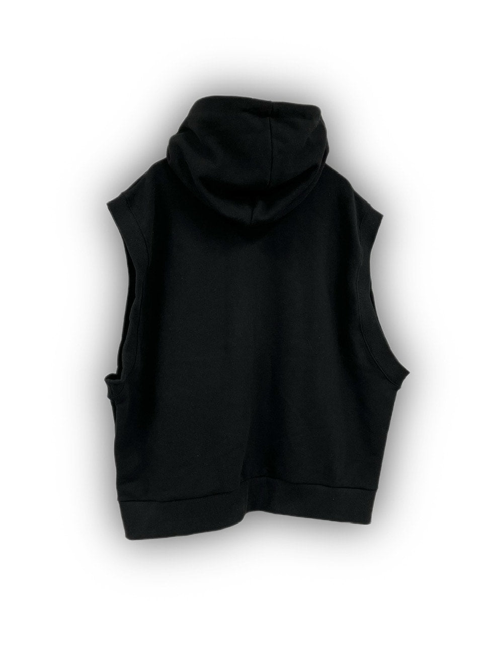 受注制【Never mind the XU】sleeveless zip hoodie (2color)