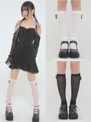 【Uglyshadow】MESH KNEE SOCKS