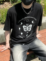 受注制【Chikashitsu +】oversized graphic t-shirt 2 (2color)