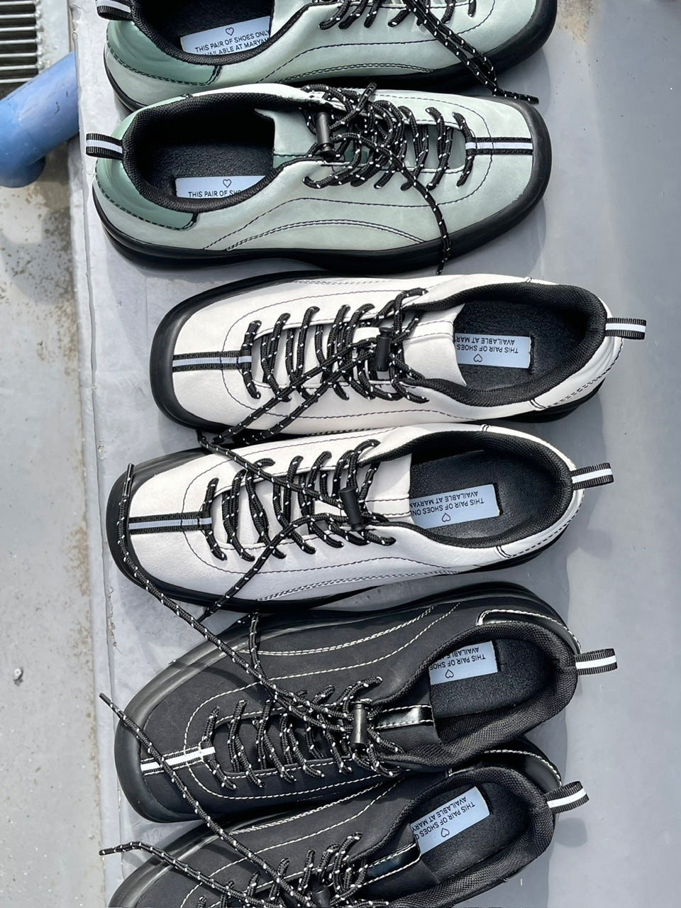 受注制【Chikashitsu + LADIES】liner shoes (3color)