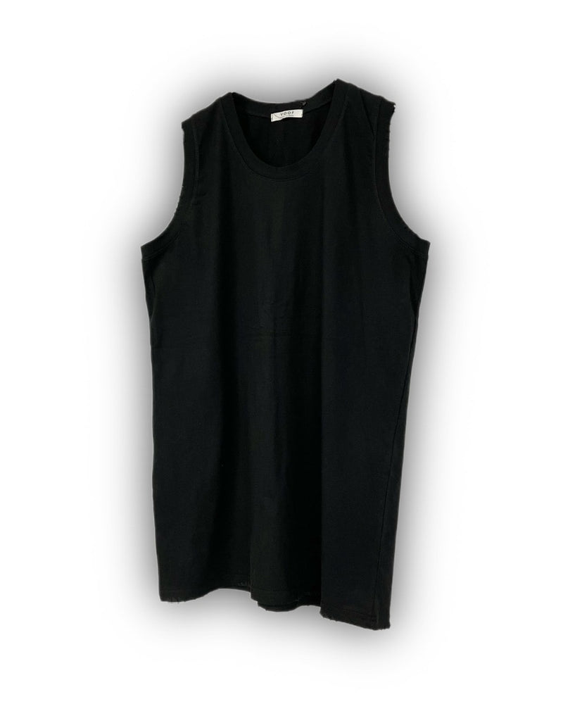【Never mind the XU】damage sleeveless 2 (4color)