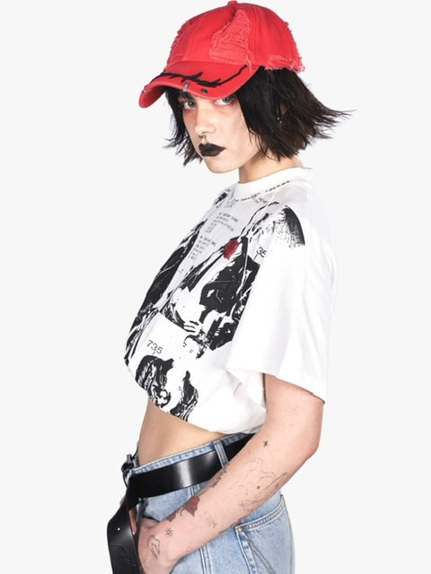 【F.V.V.O】FVVO Character Image Tee