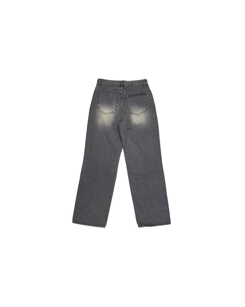 大阪店WEB限定受注制【Chikashitsu +】smokey brush deim pants (2color)