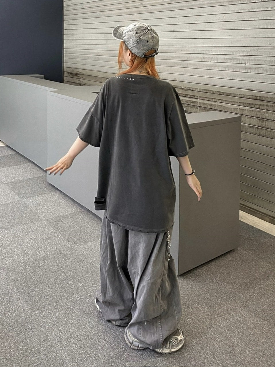 受注制【Never mind the XU】washing darts pants (4color)