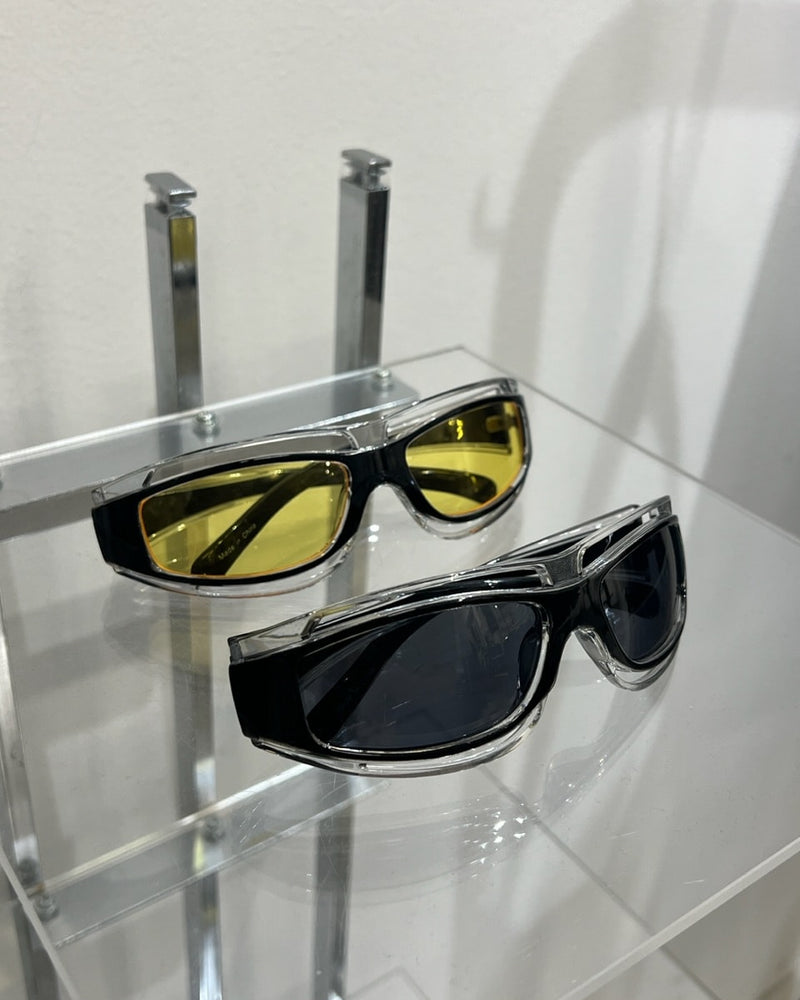受注制【Chikashitsu +】speed sunglasses (3color) / 【チカシツプラス】スピードサングラス