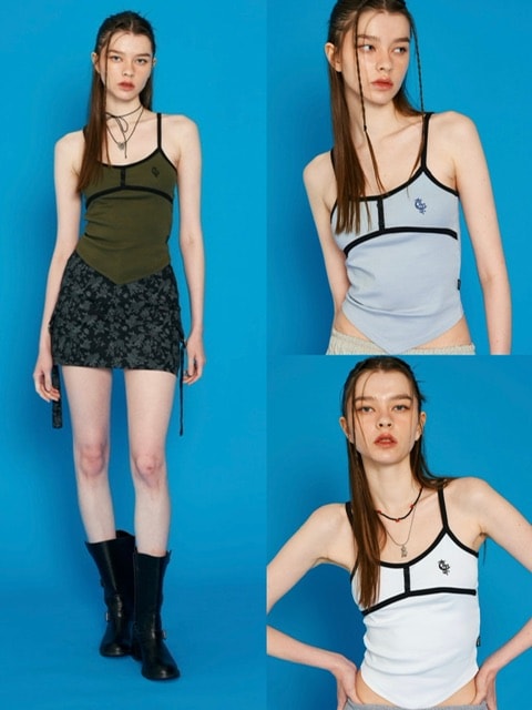 【FANCY CLUB】CRESCENT SLEEVELESS