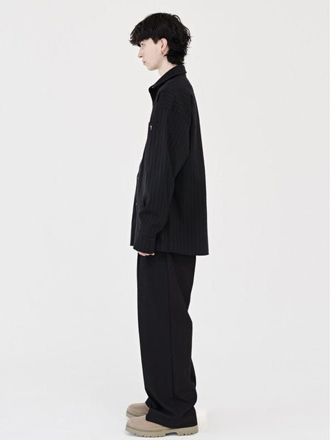 【RE:ON STUDIO】ETHNIC OVERSIZED SHIRT