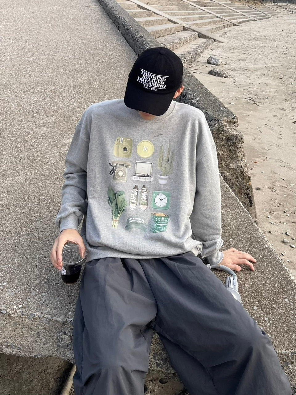 受注制【youll】logo cap (2color)