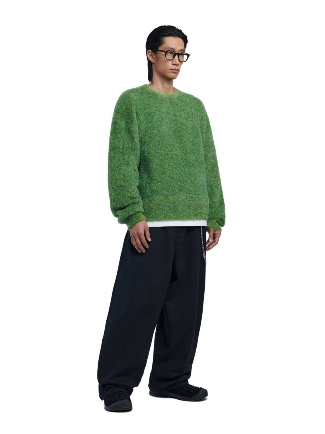 【NOMANUAL】SYMBOL WIDE PANTS