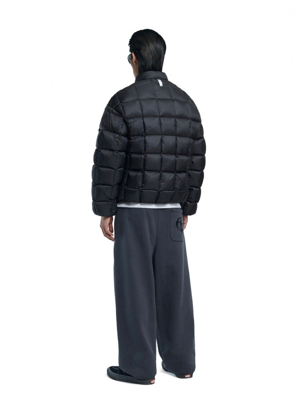 【NOMANUAL】SQR PADDED HALF ZIP-UP JACKET