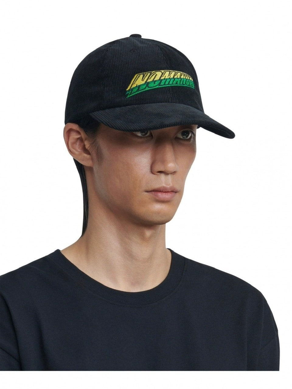 【NOMANUAL】NIMBLE LOGO CORDUROY BALL CAP