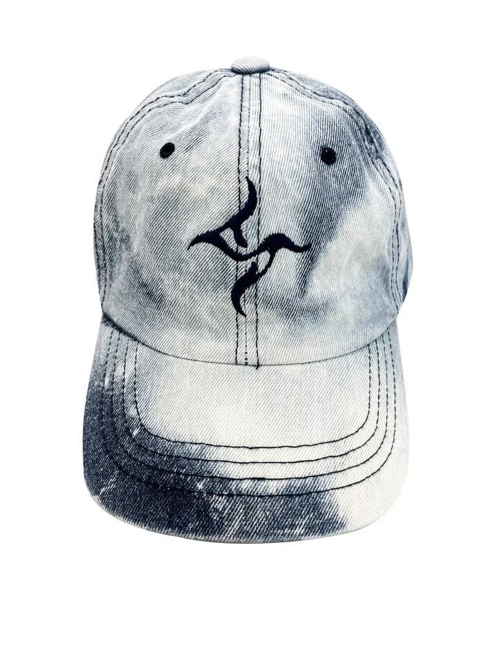 【BLR BLUER】BLR BLEACHED DENIM CAP (BLUE)