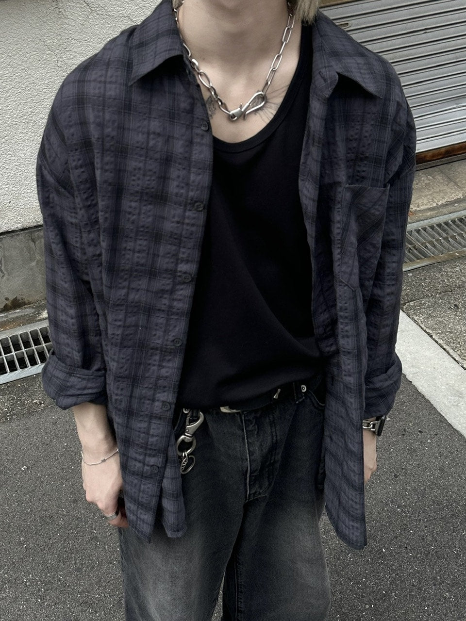 大阪店WEB限定【Chikashitsu +】original necklace – PRESSING WEB SHOP