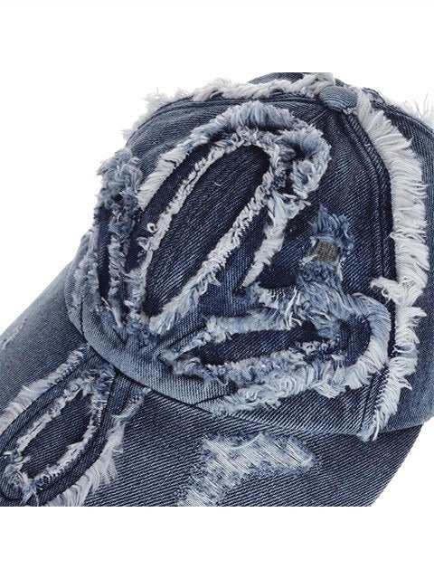 【SURGERY】surgery clover patched denim cap