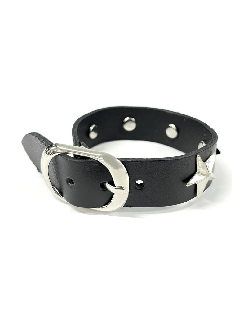 受注制【Never mind the XU】star studs bracelet