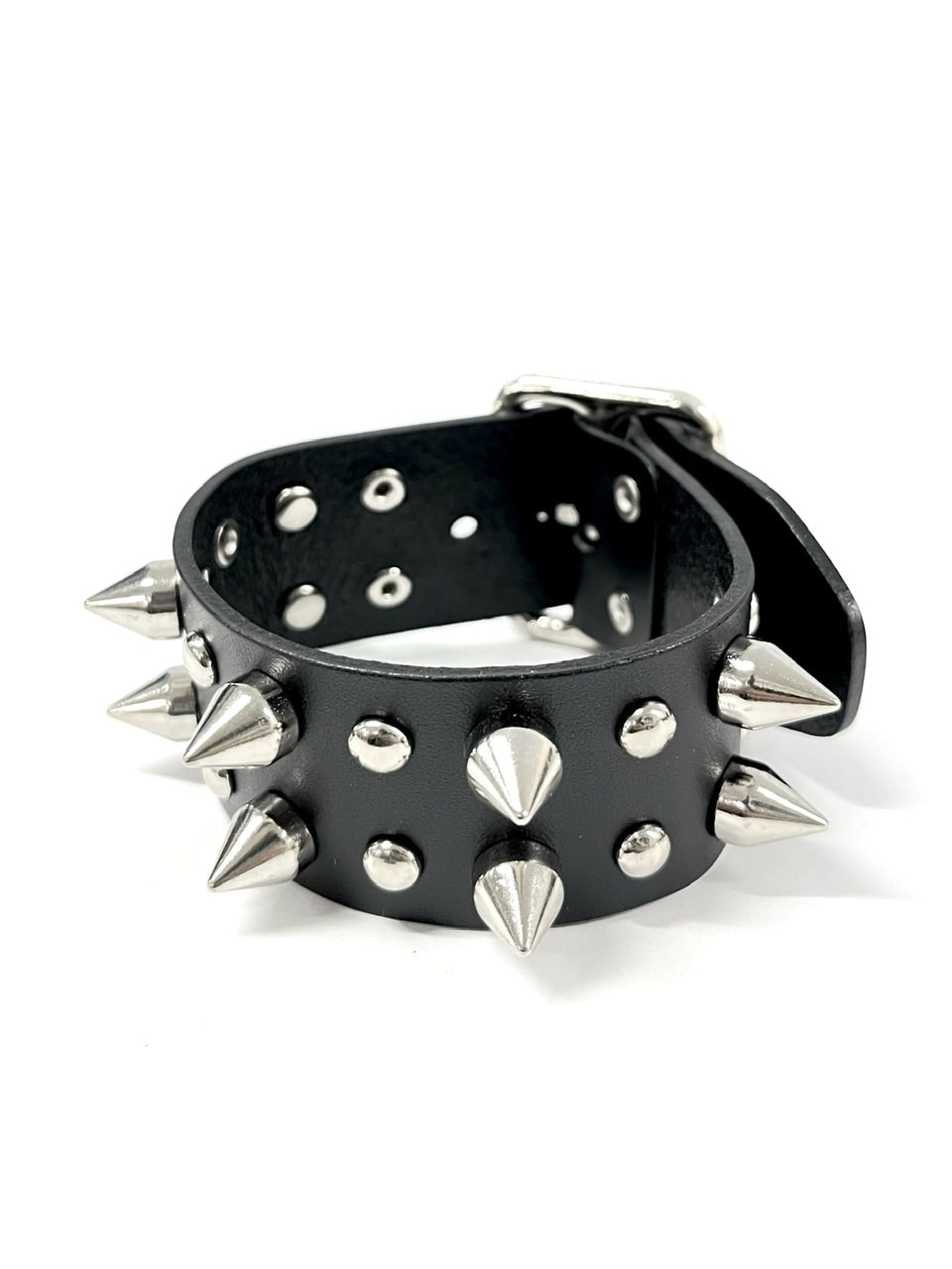 受注制【Never mind the XU】spike bracelet