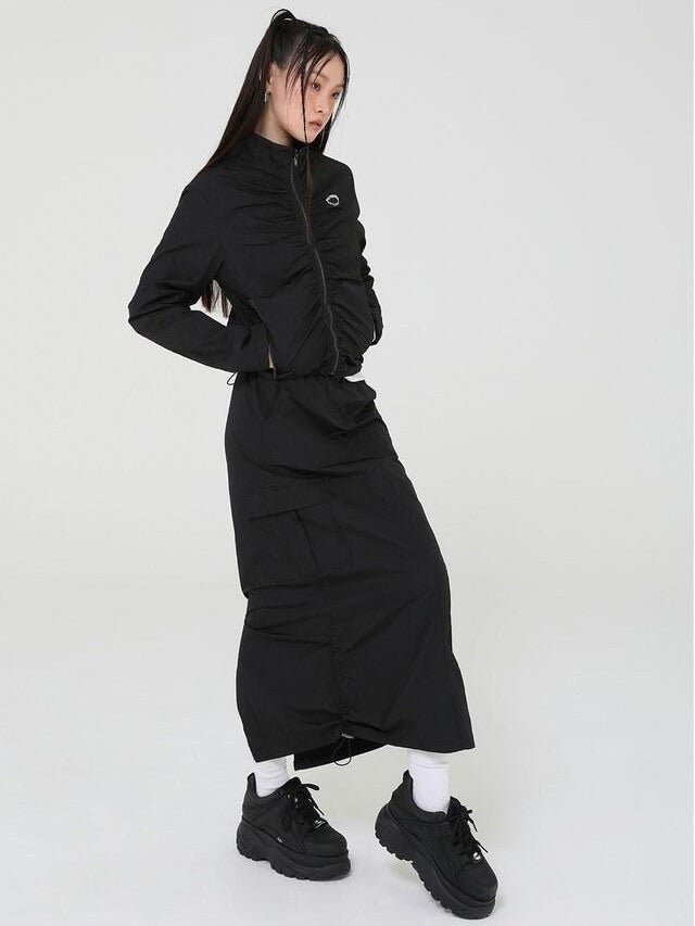 【Uglyshadow】OFFICIAL SHIRRING JUMPER (3color)