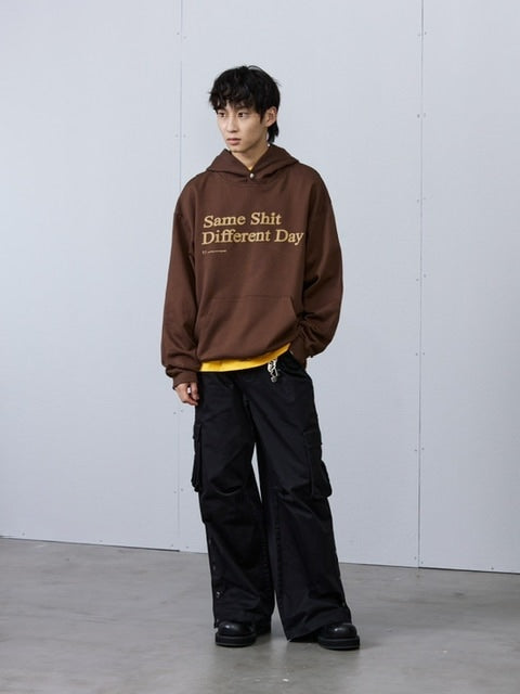 【ARCH by ROARINGWILD】SLOGAN LOOSEFIT HOODIE
