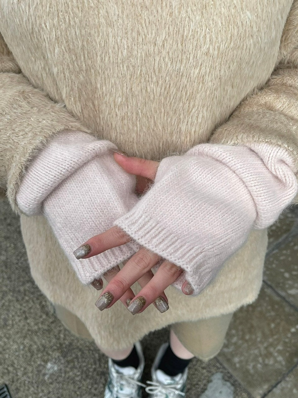 【Chikashitsu +】arm warmer (6color)