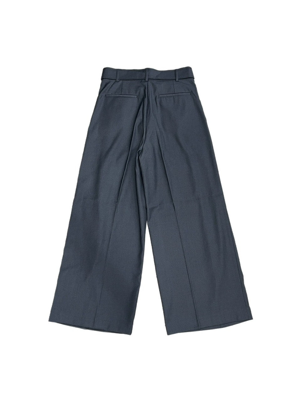受注制【Chikashitsu +】belt wide slacks (3color)