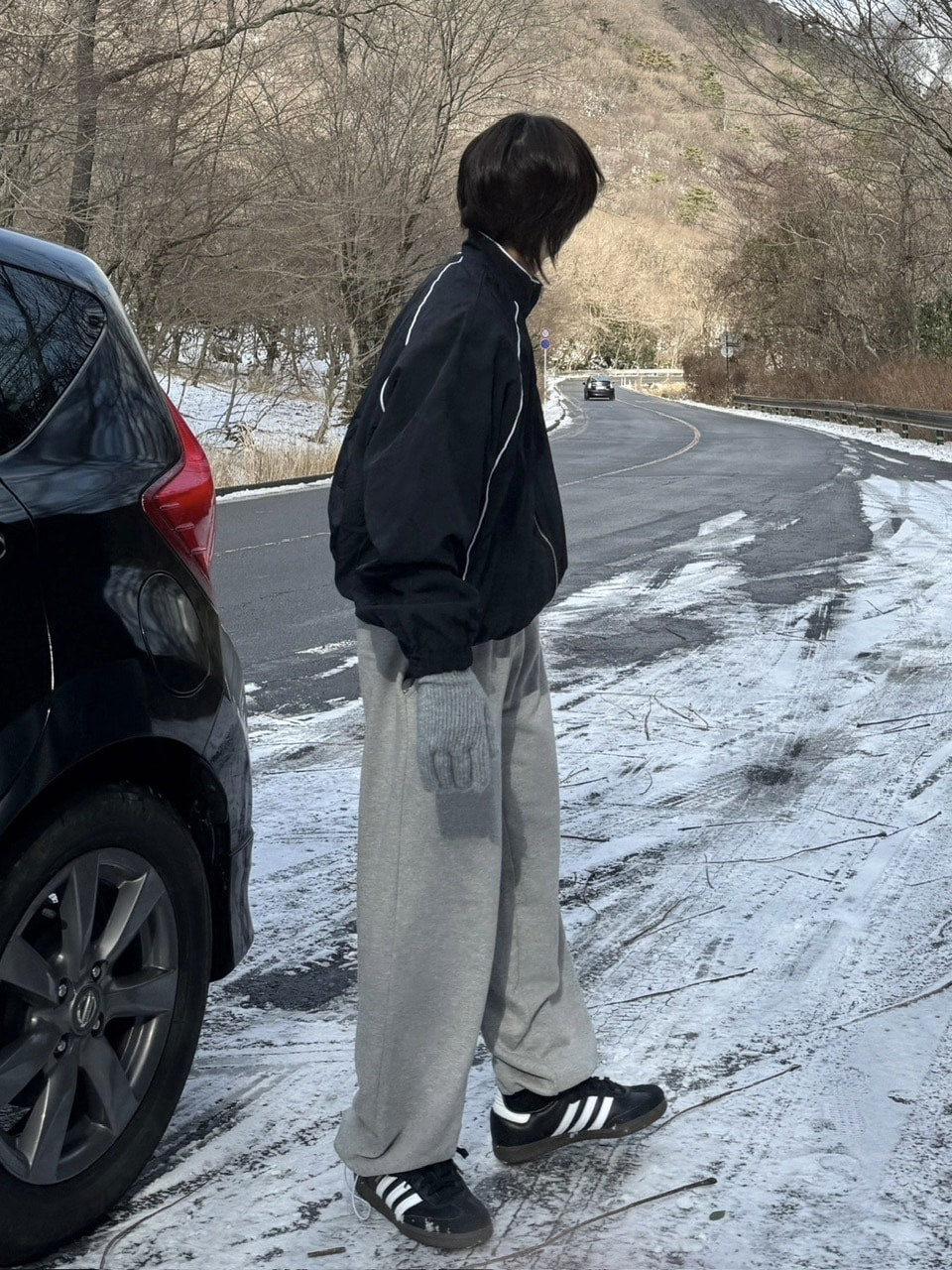 受注制【RENOL】piping nylon jacket (2color)