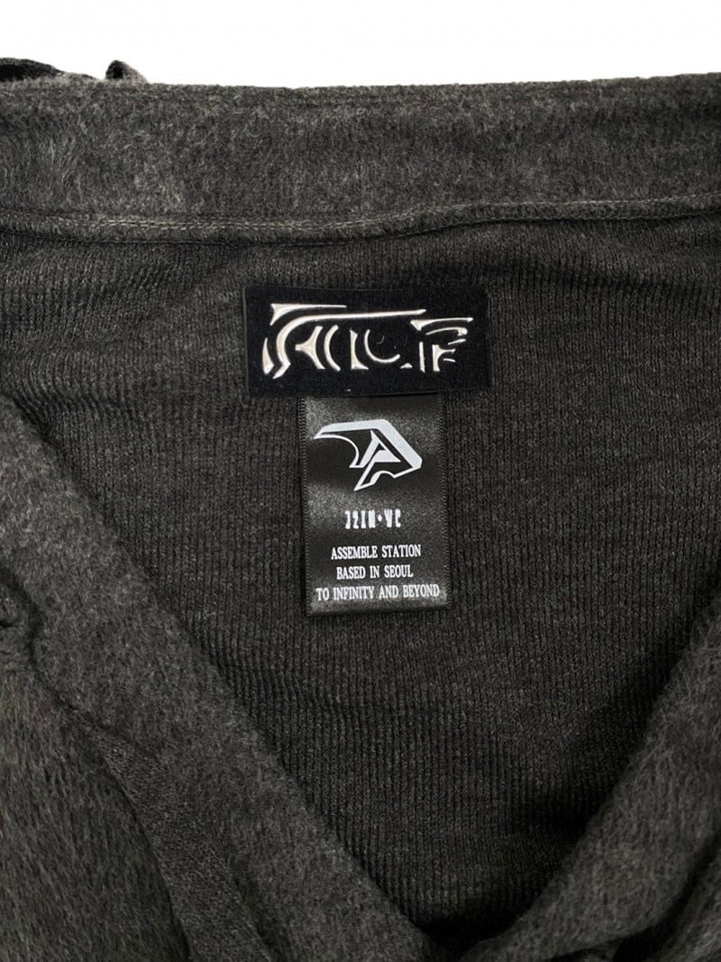 【ASSEMBLE STATION×KLF AIRLINE】TWIST ANGORA CARDIGAN