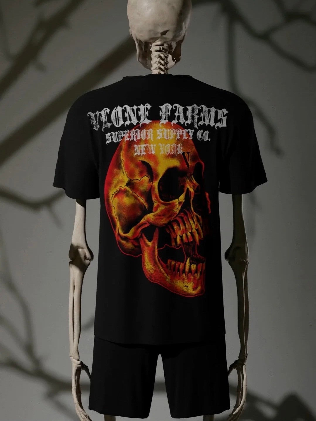 【VLONE】Demon Fire T-Shirt