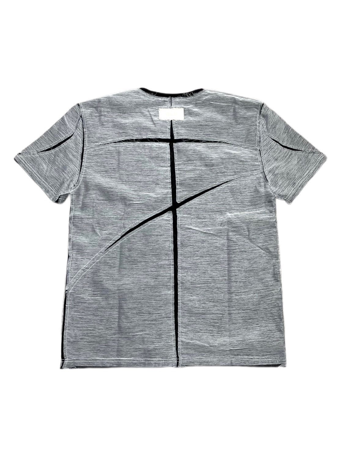 【BLR BLUER】Organza T-shirts / 【ビーエルアールブラー】オーガンザプリント半袖Tシャツ