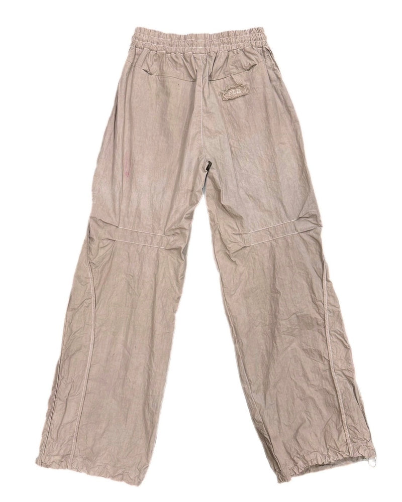 【BLR BLUER】Dyed Nylon Waist String Pants / 【ビーエルアールブラー】ダイドナイロンウエストストリングカーゴパンツ