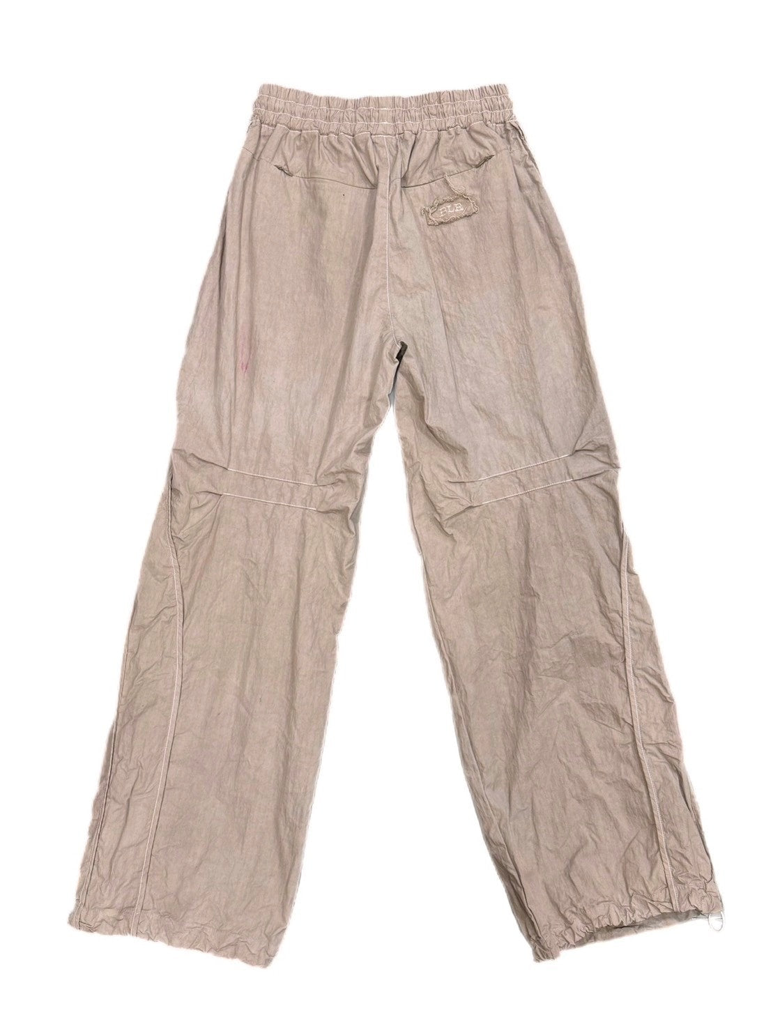 【BLR BLUER】Dyed Nylon Waist String Pants / 【ビーエルアールブラー】ダイドナイロンウエストストリングカーゴパンツ