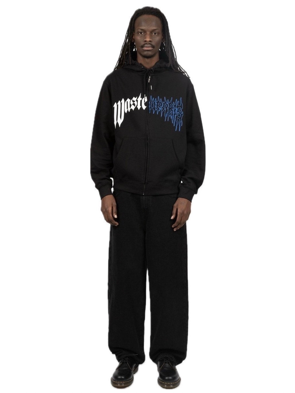 【WASTED PARIS】HOODIE ZIP DARK PITCHER