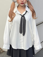 受注制【nmtc +】loose fit simple shirt