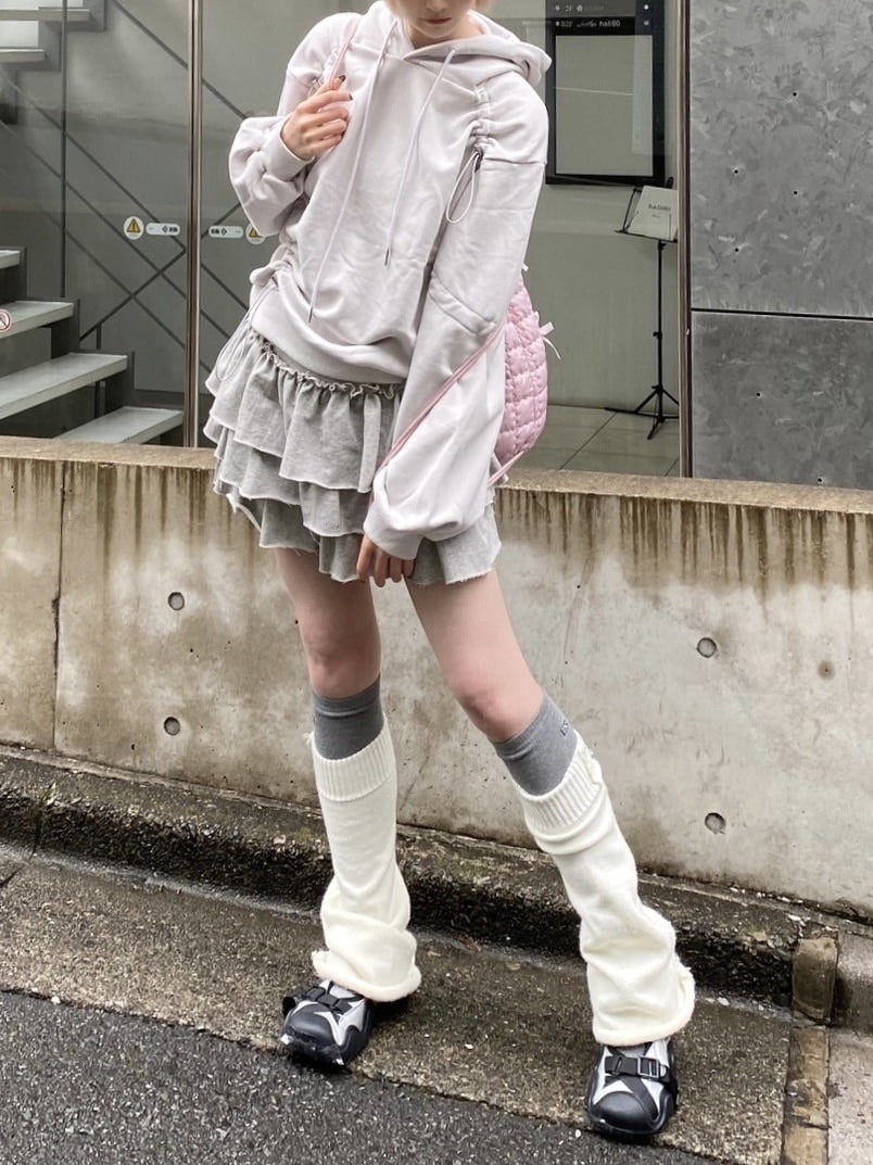 受注制【nmtc +】frill mini skirt (3color) / 【エヌエムティーシープラス】フリルミニスカート