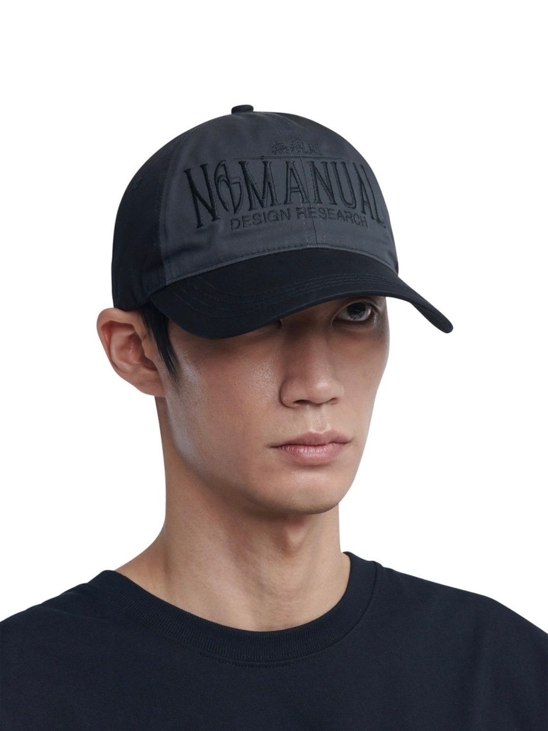 【NOMANUAL】2C TRUCKER BALL CAP / 【ノーマニュアル】ロゴボールキャップ