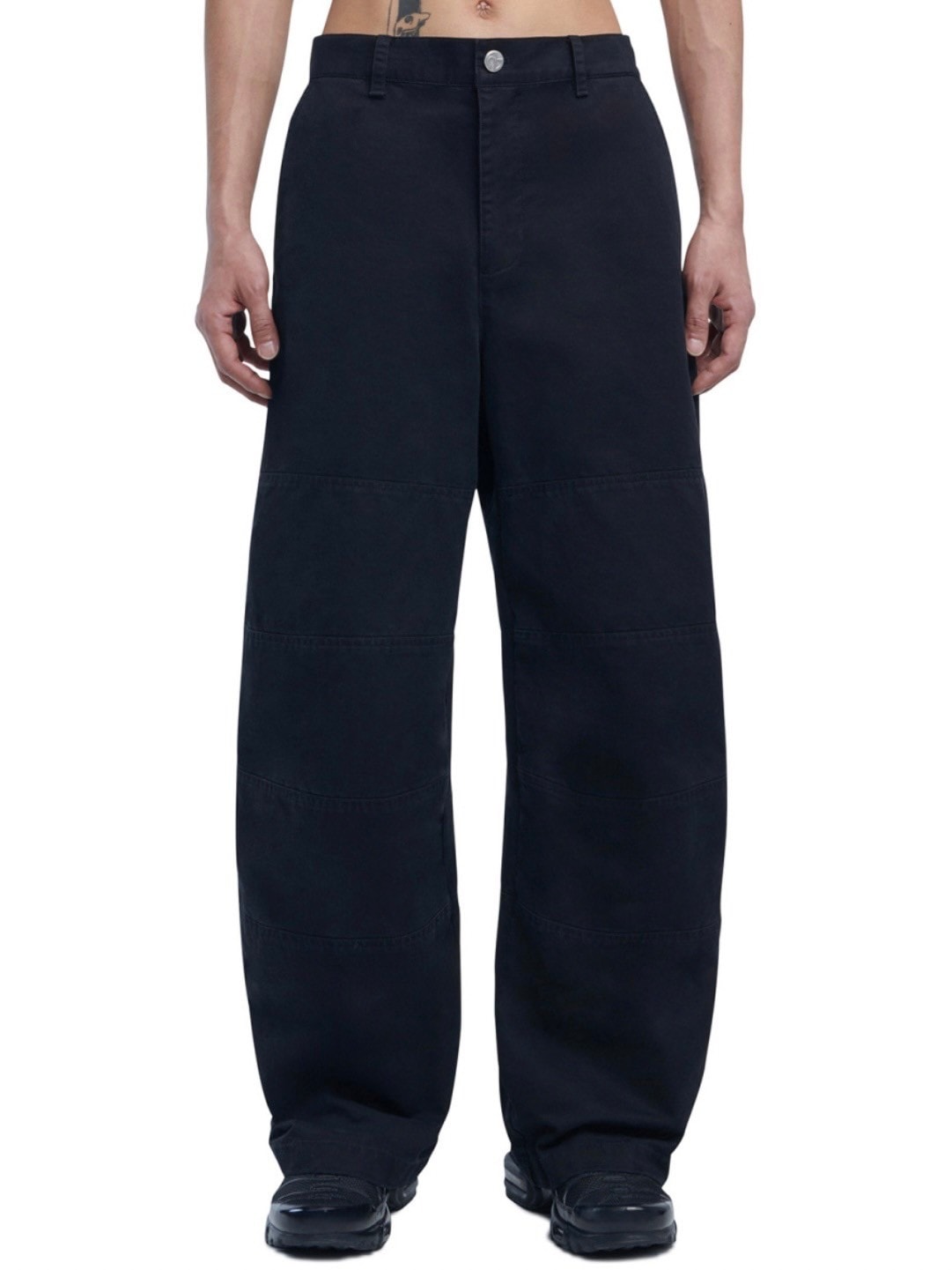 【NOMANUAL】P.D CURVED PANTS
