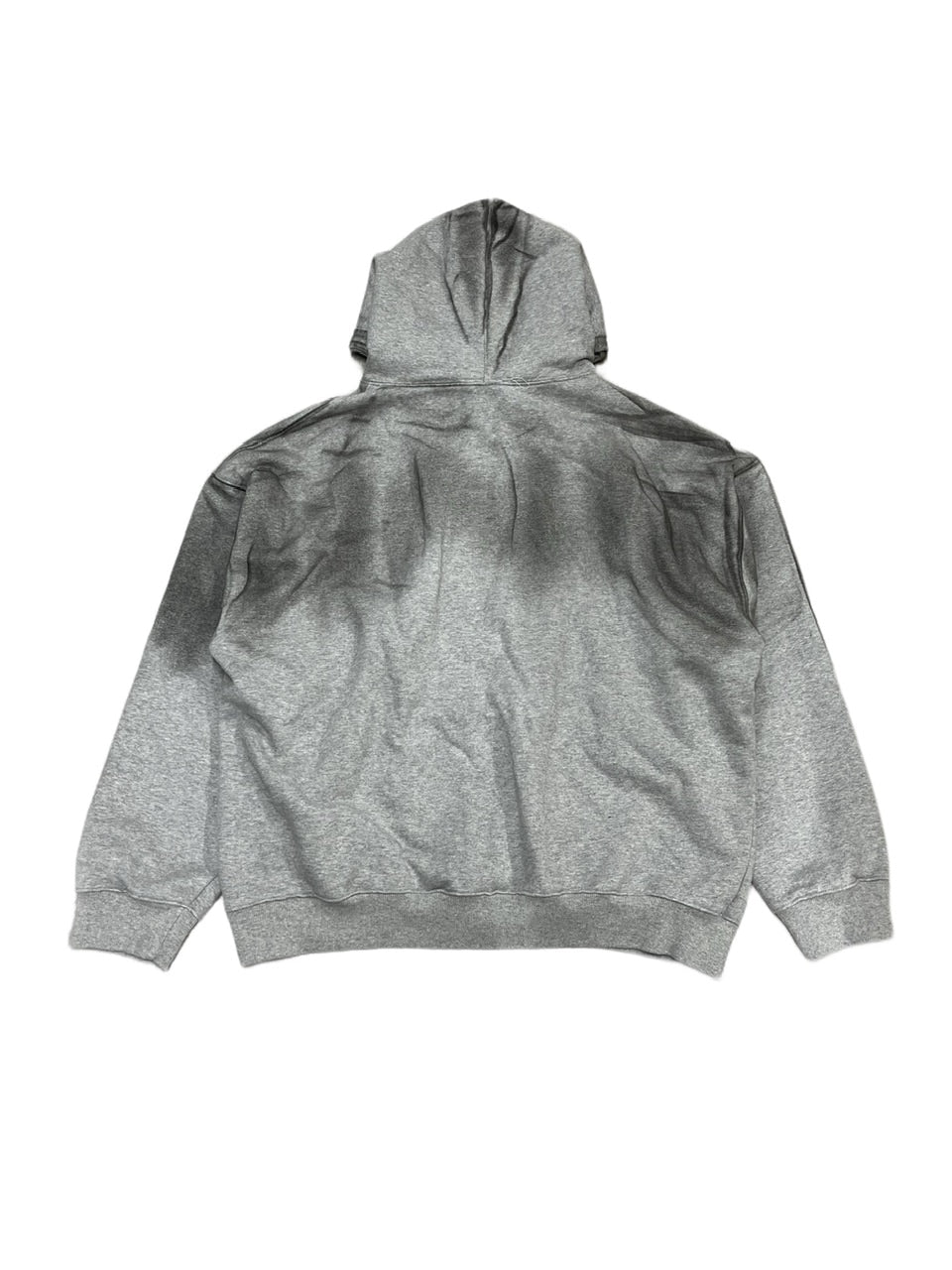 受注制【Never mind the XU】spray design hoodie (2color)