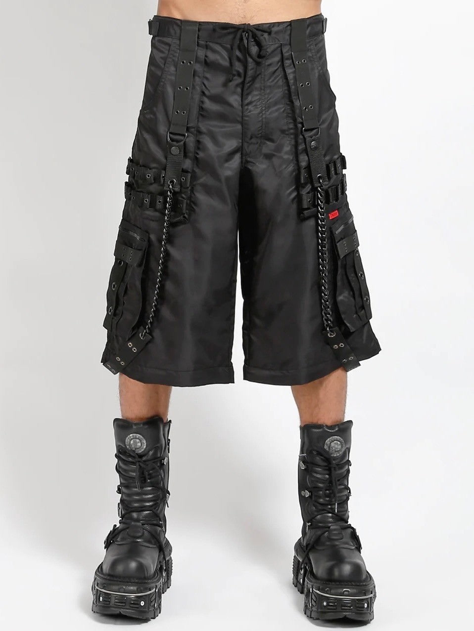 【TRIPP nyc】SPACED OUT NYLON PANT[NY7121M] / 【トリップ エヌワイシー】2wayストラップボンテージナイロンワイドパンツ