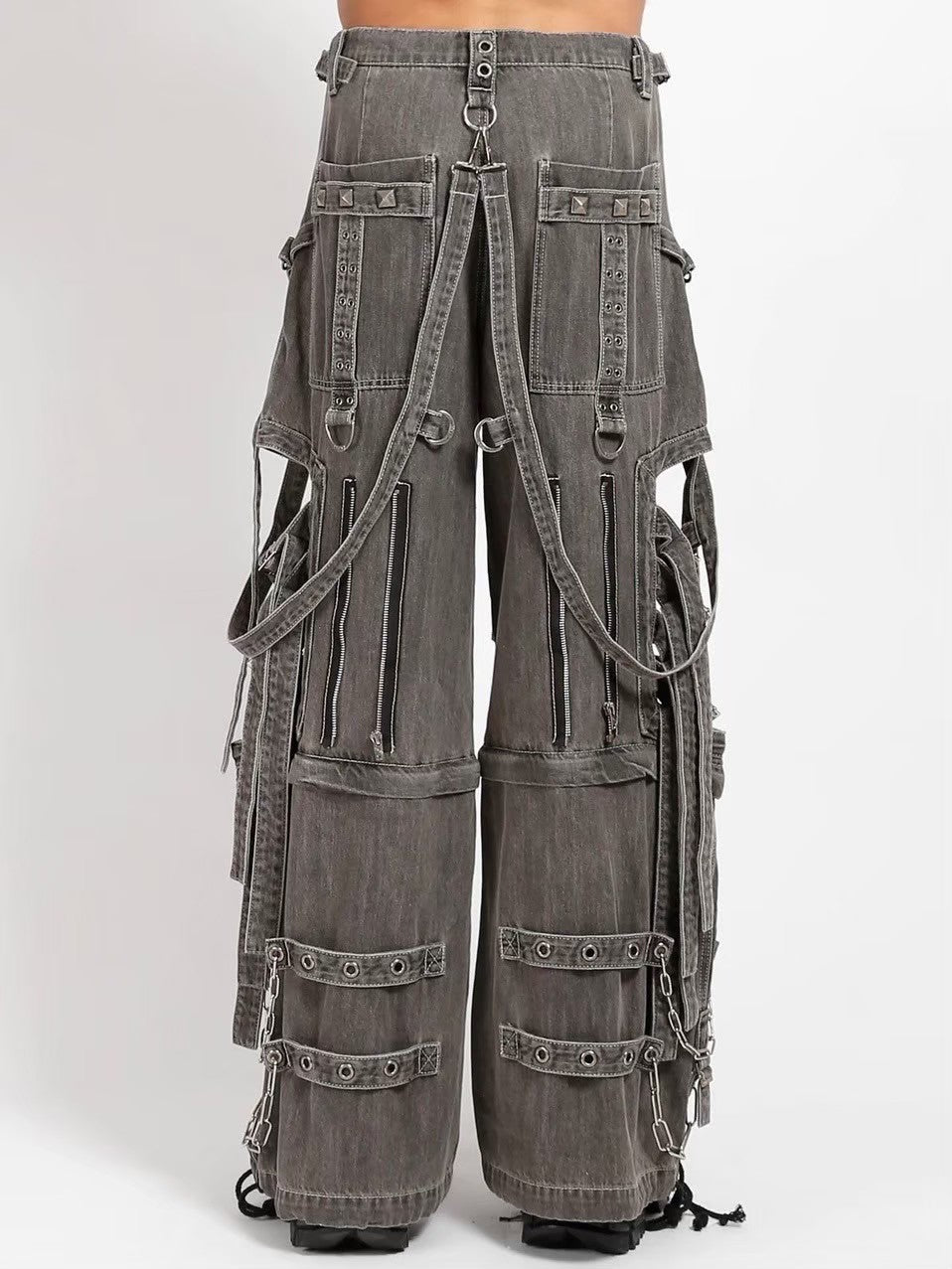 【TRIPP nyc】SUPER CUT OUT PANT[JM7130M] / 【トリップ エヌワイシー】カットアウトボンテージワイドパンツ