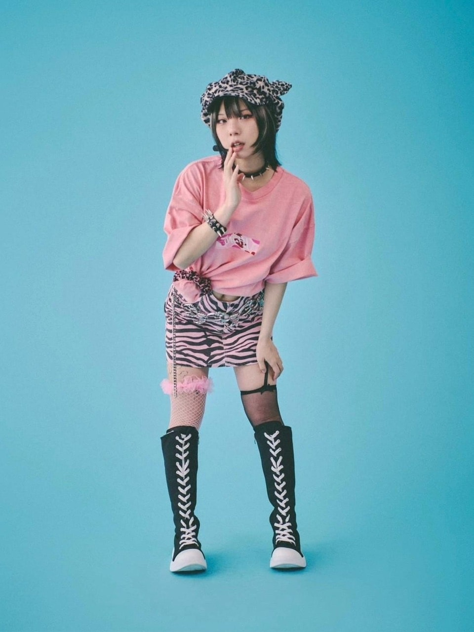 【GALFY】ガルフィーカモボックスロゴTee