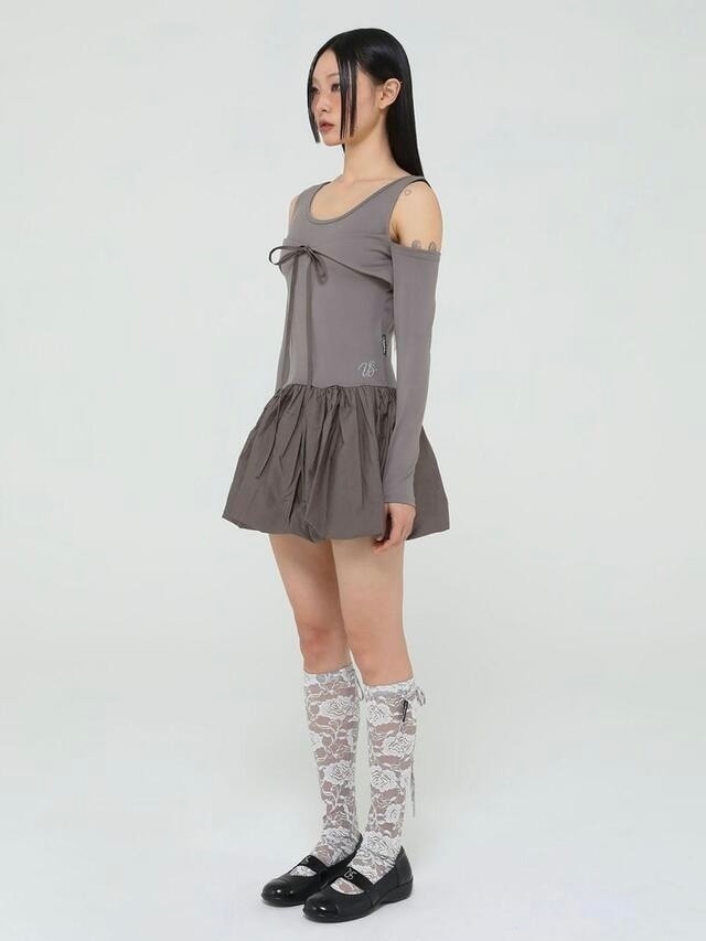 【Uglyshadow】RIBBON PUMPKIN DRESS