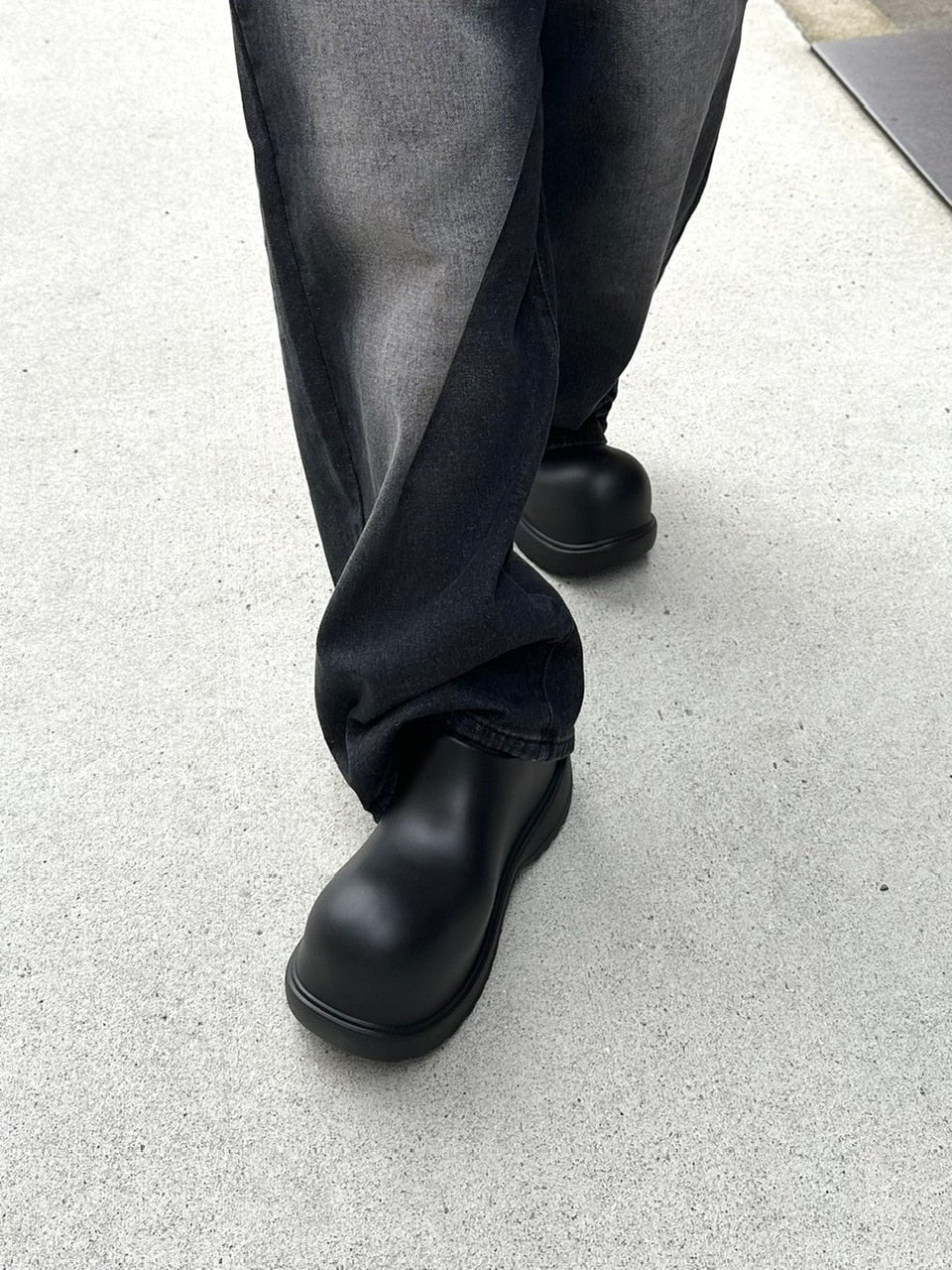 受注制【Chikashitsu +】volume sole clog shoes / 【チカシツプラス