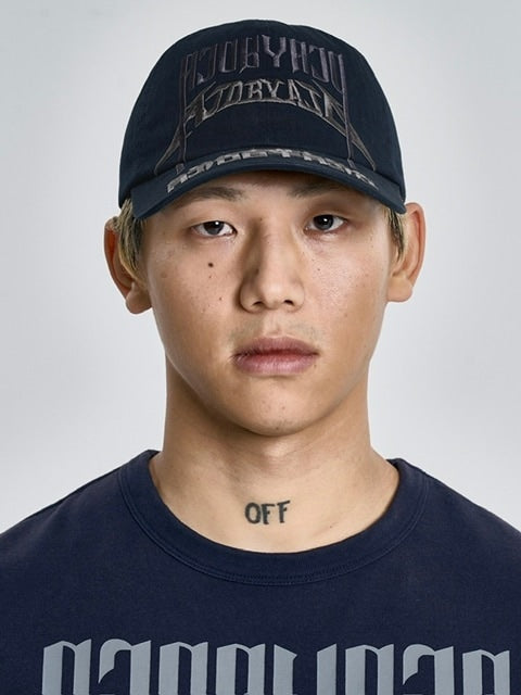 【AJOBYAJO】Arch Logo Washed Cap