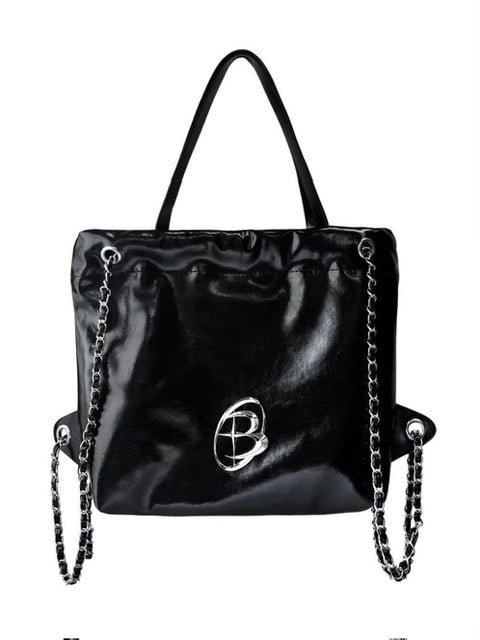 【BLACK PURPLE】Muffin multi bag 2 colors